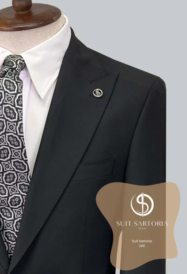 Suit Sartoria Black Suit