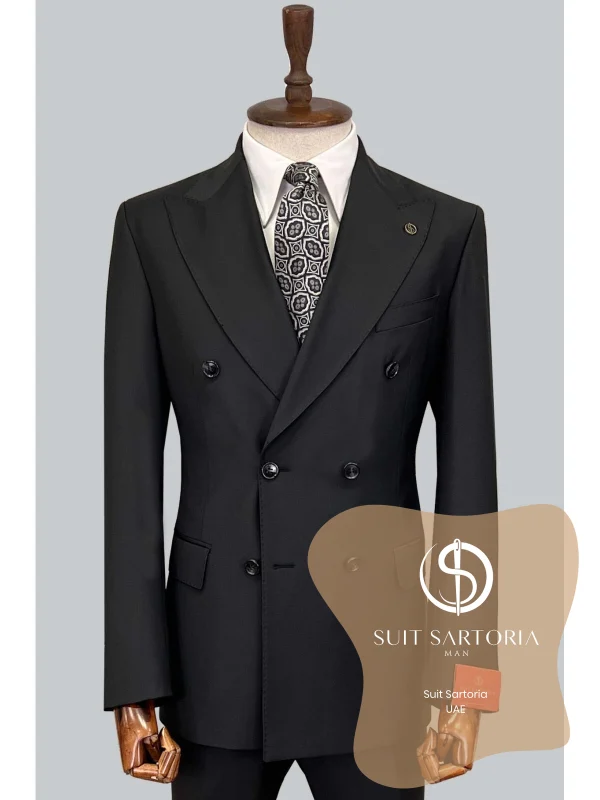 Suit Sartoria Black Suit