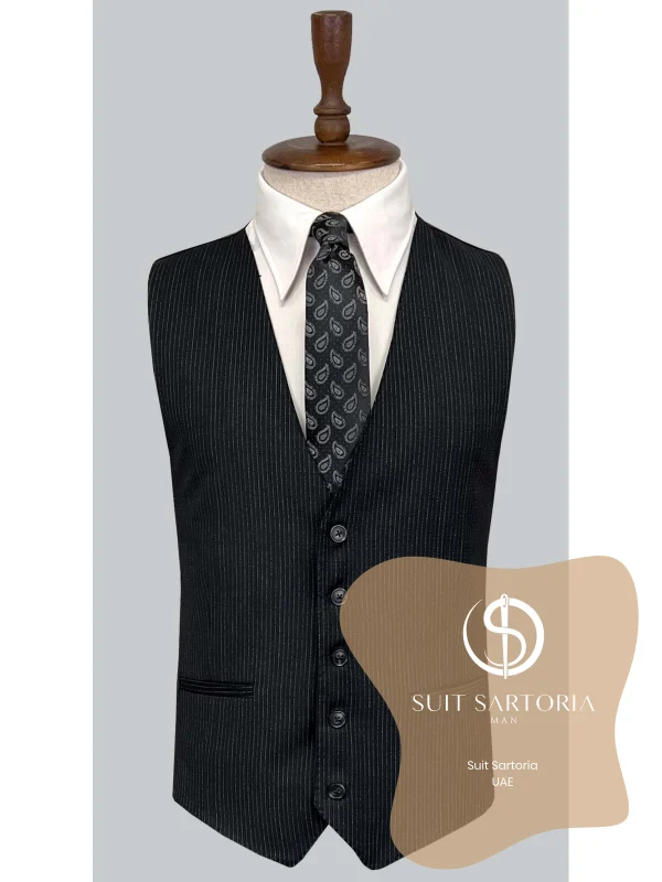 Suit Sartoria Black Suit