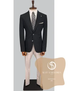 suit sartoria uae black suit Ho04JJ