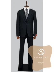 suit sartoria uae black suit HwFGWC