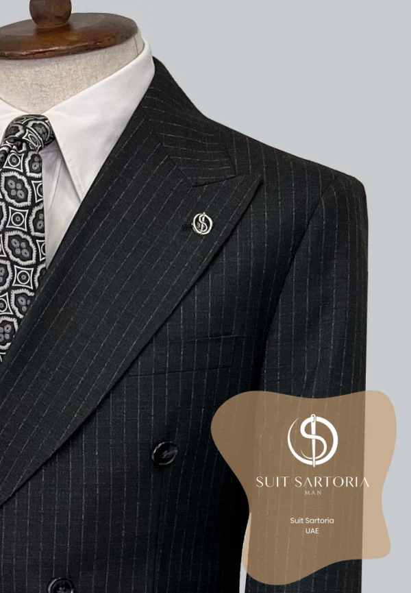 Suit Sartoria Black Suit