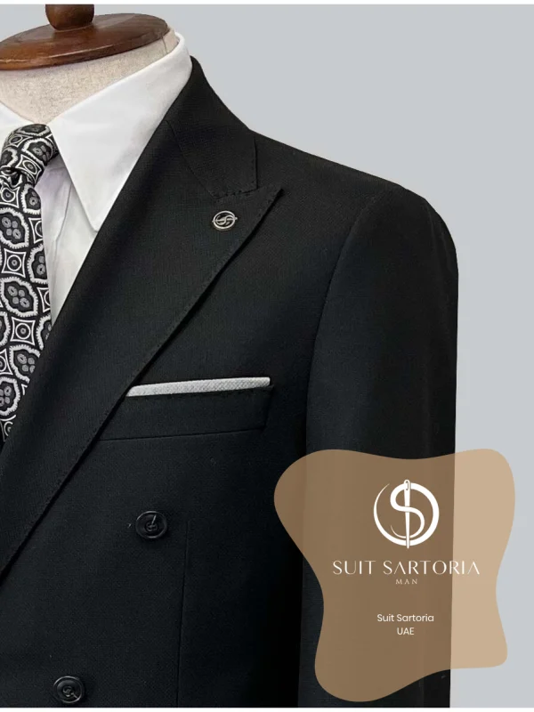 Suit Sartoria Black Suit