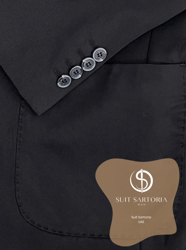 Suit Sartoria Black Suit