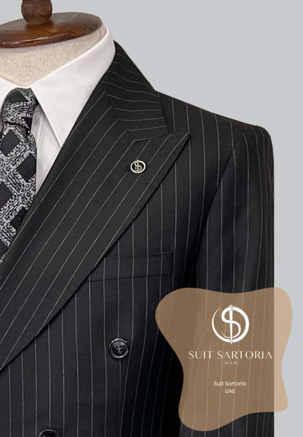 Suit Sartoria Black Suit