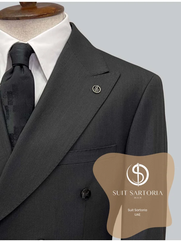 Suit Sartoria Black Suit