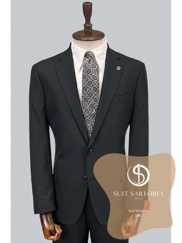 Suit Sartoria Black Suit