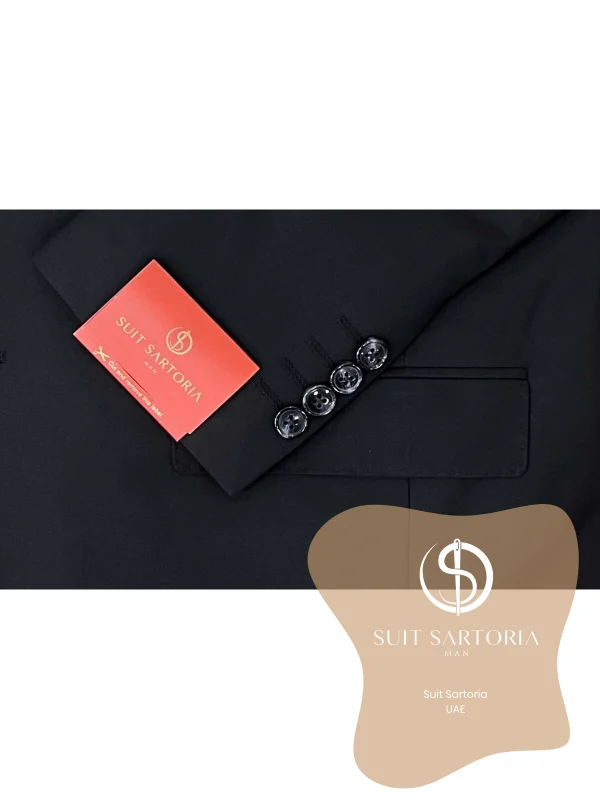 Suit Sartoria Black Suit