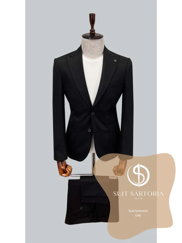 Suit Sartoria Black Suit