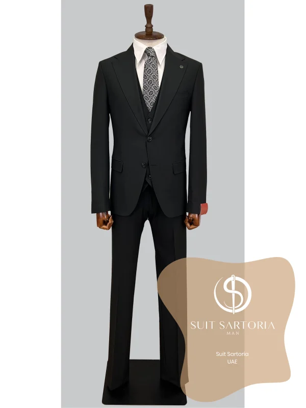 Suit Sartoria Black Suit