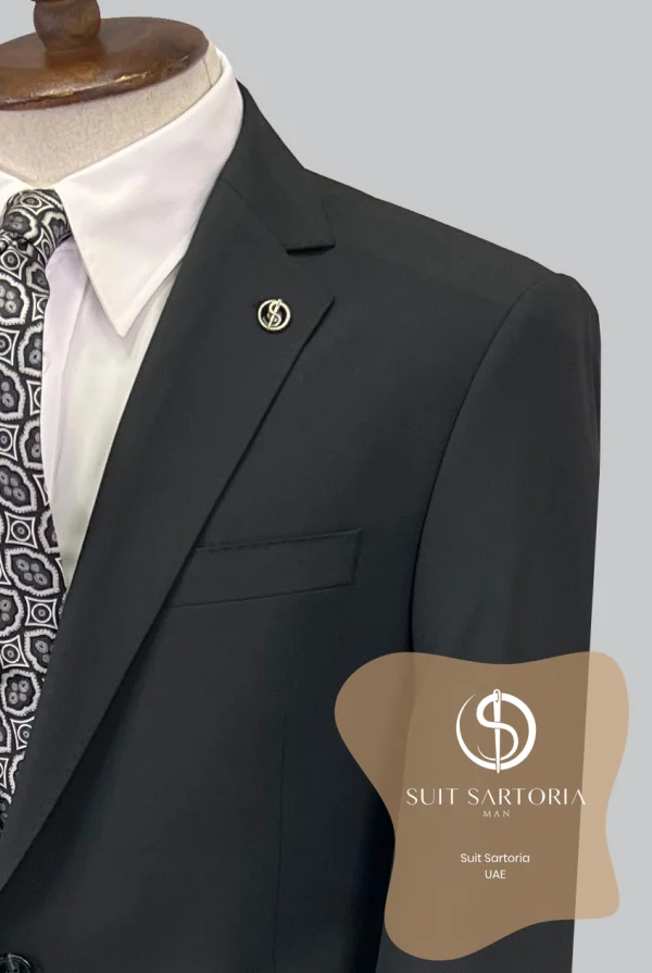 Suit Sartoria Black Suit