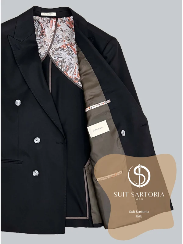 Suit Sartoria Black Suit