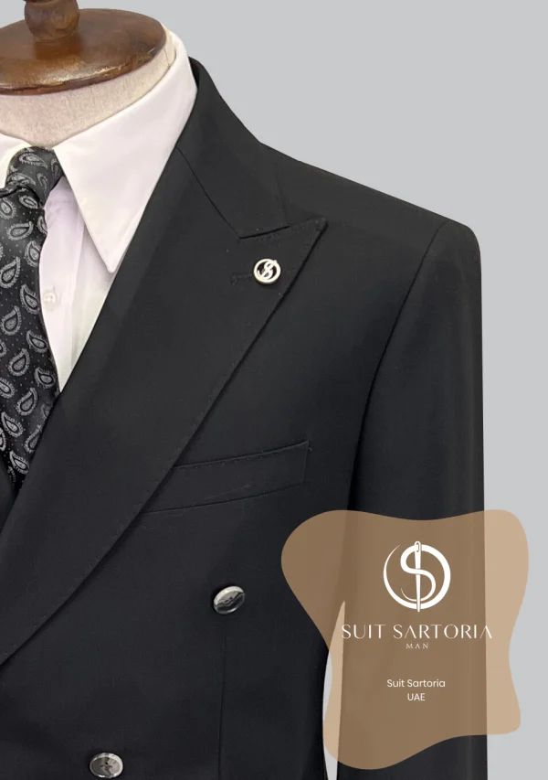 Suit Sartoria Black Suit