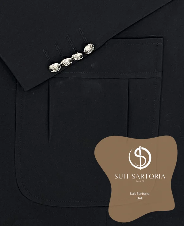 Suit Sartoria Black Suit