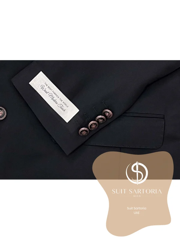 Suit Sartoria Black Suit