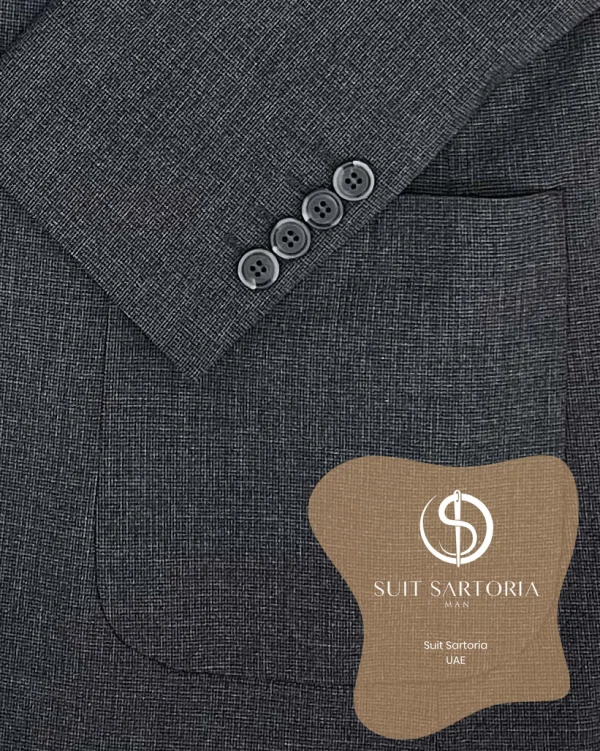 Suit Sartoria Black Suit