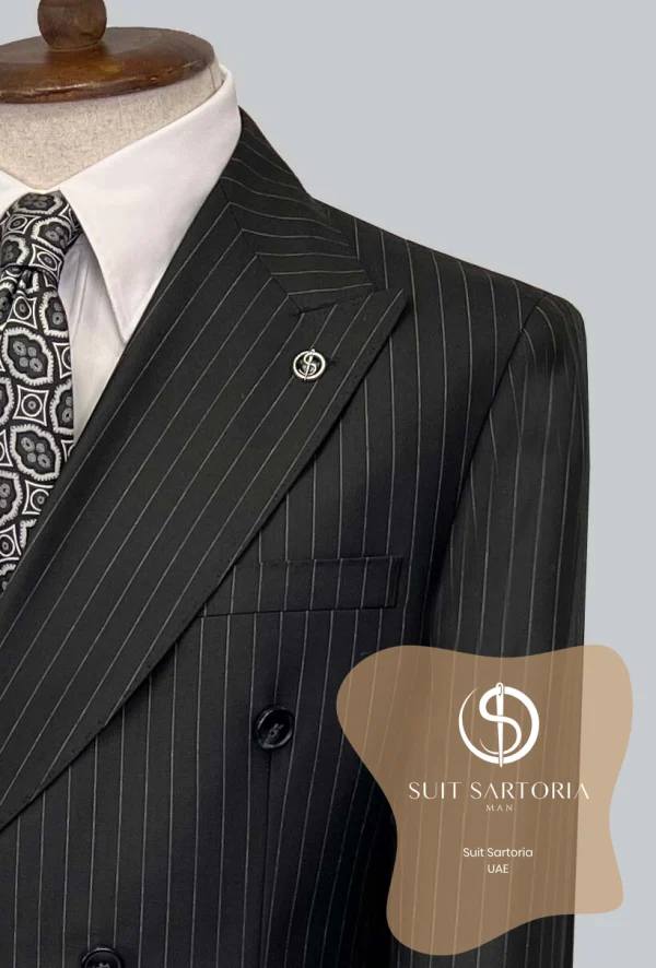 Suit Sartoria Black Suit