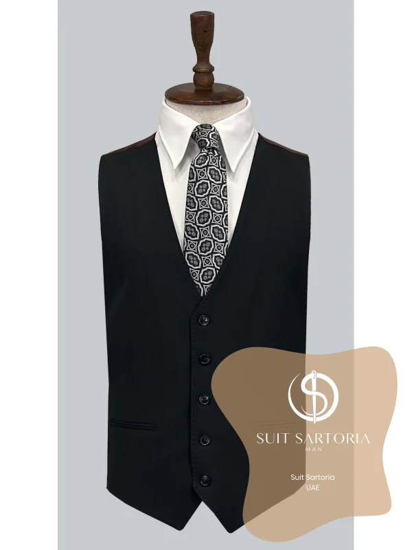 Suit Sartoria Black Suit