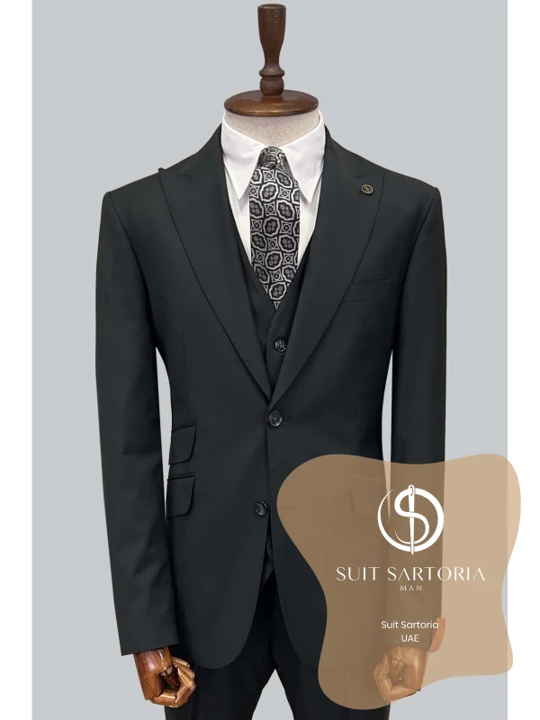 Suit Sartoria Black Suit