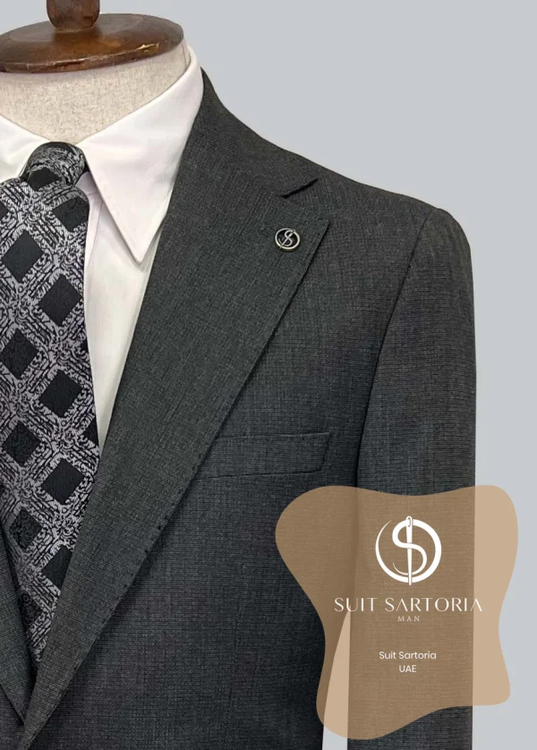 Suit Sartoria Black Suit