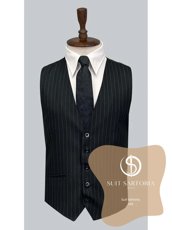 Suit Sartoria Black Suit