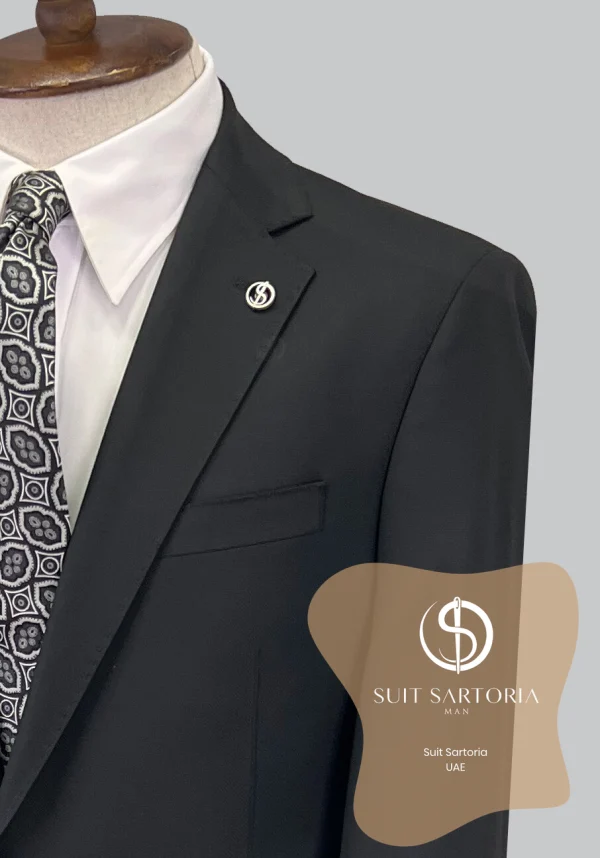 Suit Sartoria Black Suit