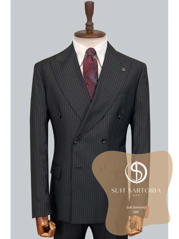 Suit Sartoria Black Suit