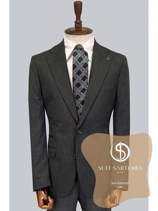 Suit Sartoria Black Suit