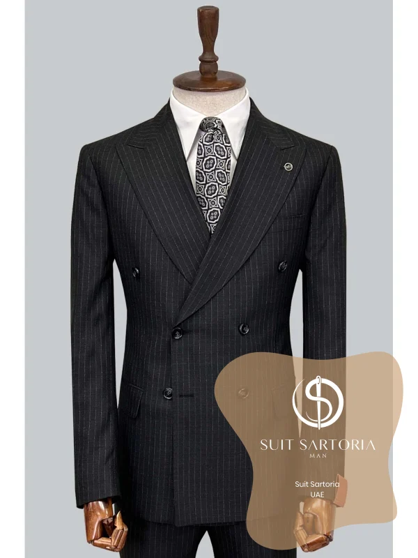 Suit Sartoria Black Suit