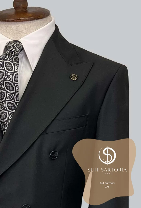 Suit Sartoria Black Suit