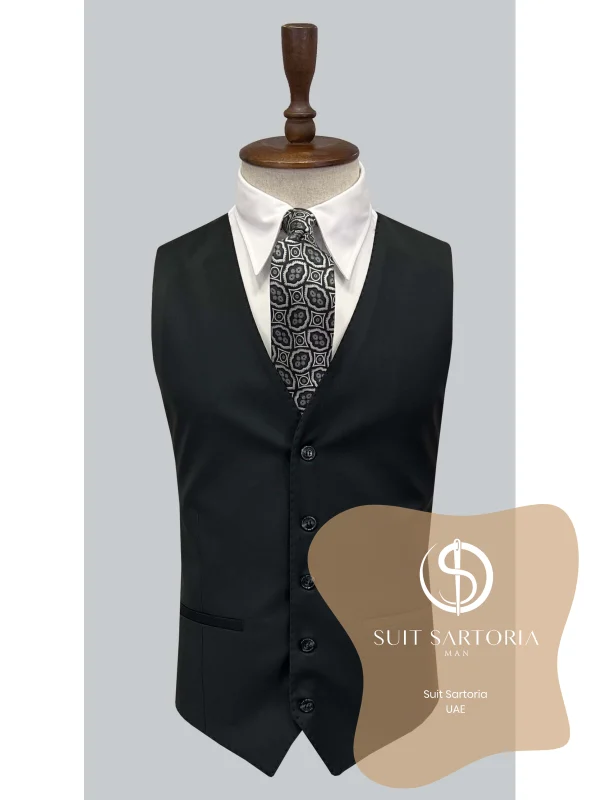 Suit Sartoria Black Suit