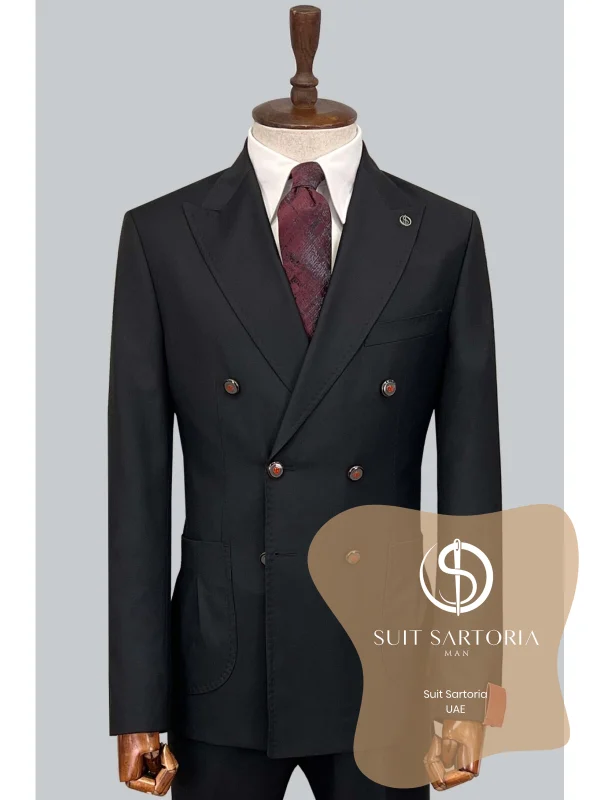 Suit Sartoria Black Suit