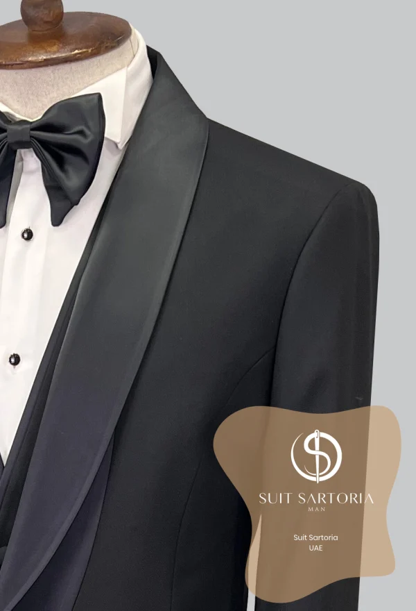 Suit Sartoria Black Tuxedo