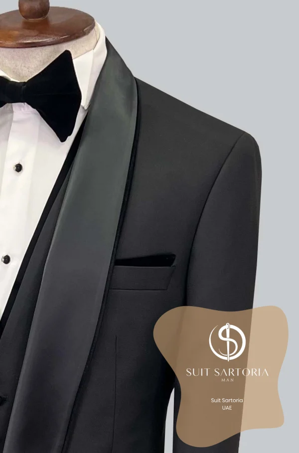 Suit Sartoria Black Tuxedo