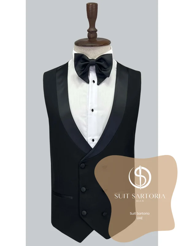 Suit Sartoria Black Tuxedo