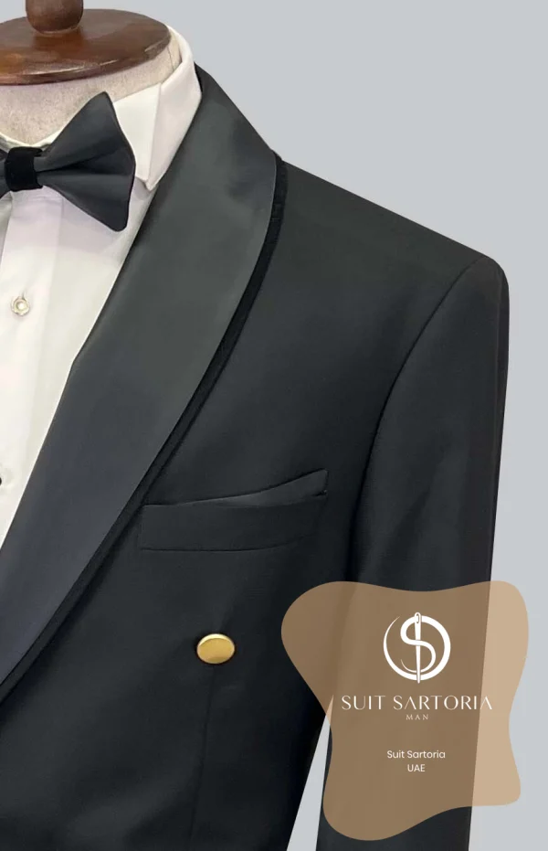 Suit Sartoria Black Tuxedo