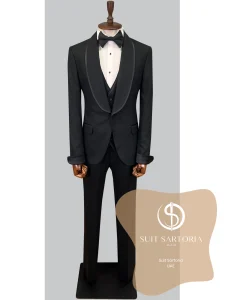 suit sartoria uae black tuxedo 4GExkj