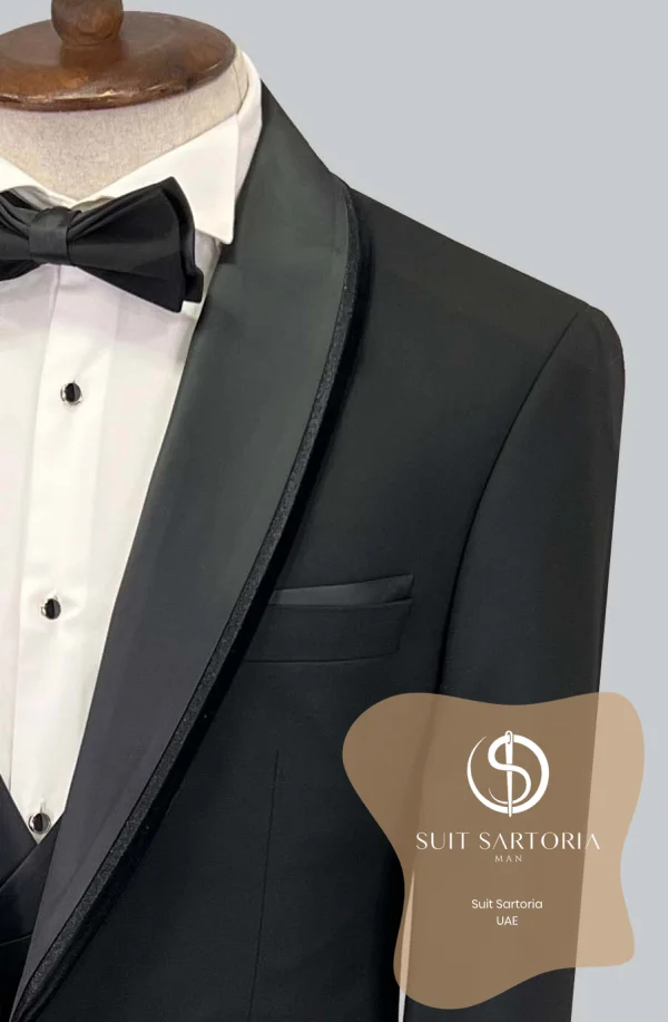 Suit Sartoria Black Tuxedo