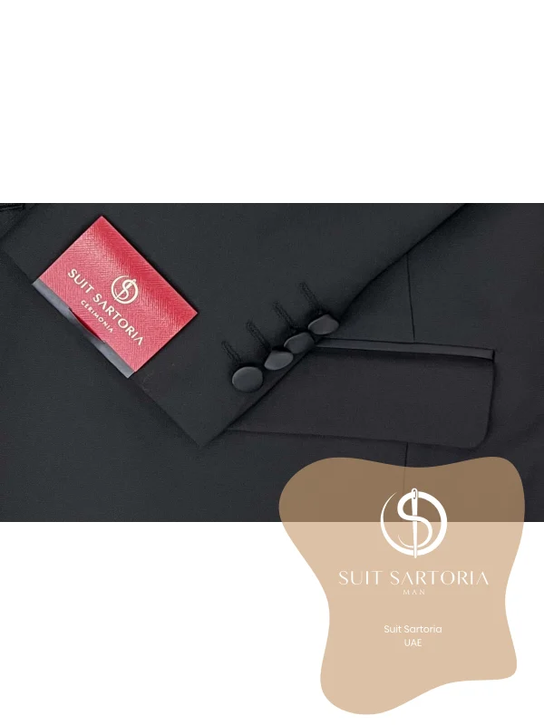 Suit Sartoria Black Tuxedo