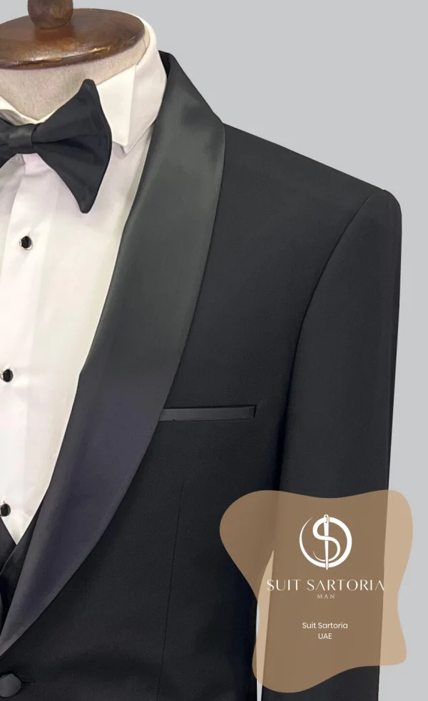 Suit Sartoria Black Tuxedo