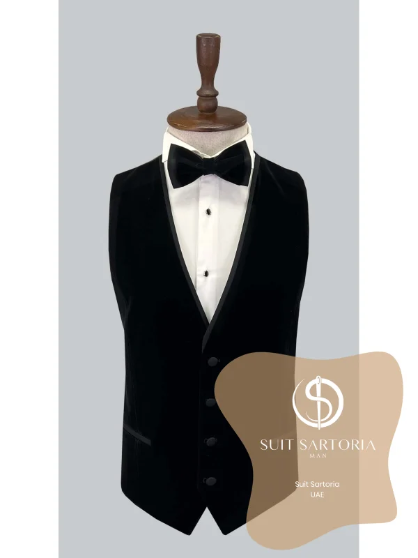 Suit Sartoria Black Tuxedo