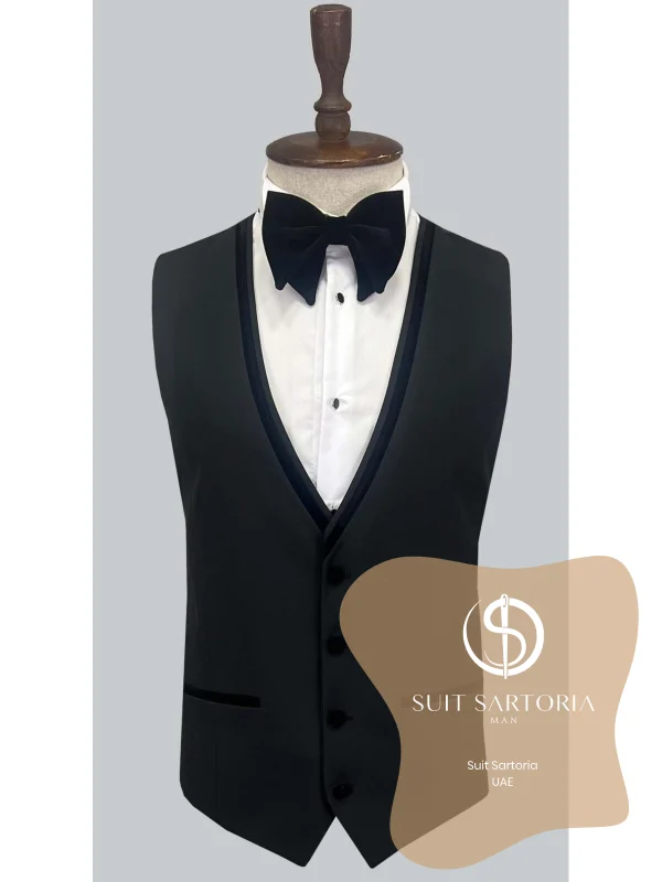 Suit Sartoria Black Tuxedo