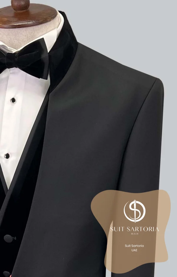 Suit Sartoria Black Tuxedo