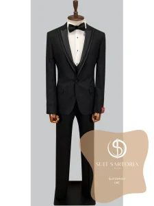 suit sartoria uae black tuxedo 7mP41u