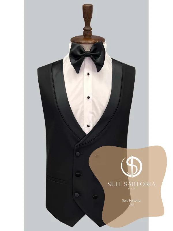 Suit Sartoria Black Tuxedo