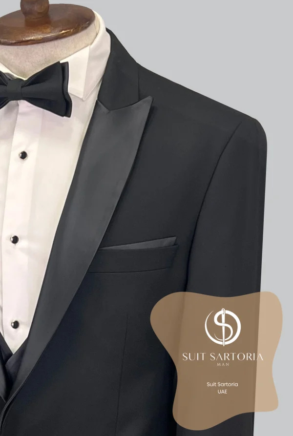 Suit Sartoria Black Tuxedo