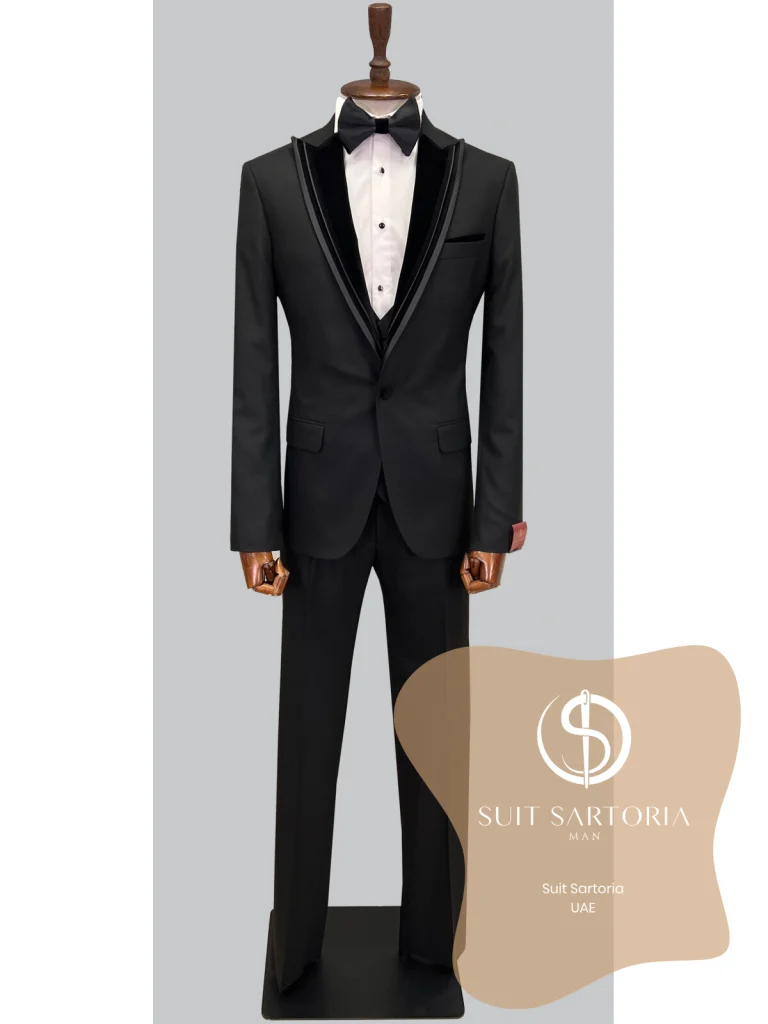 Suit Sartoria Black Tuxedo