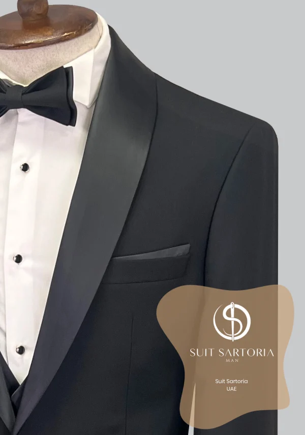 Suit Sartoria Black Tuxedo