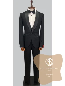 suit sartoria uae black tuxedo AmkpCi