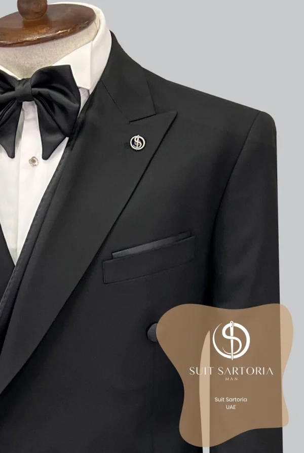 Suit Sartoria Black Tuxedo